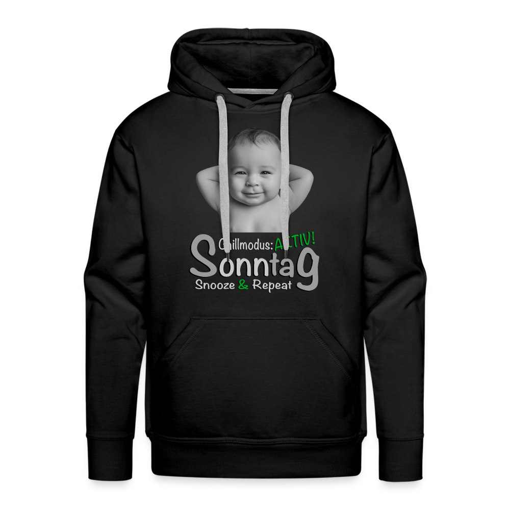 Chillivanillie Sonntags Hoodie - Schwarz