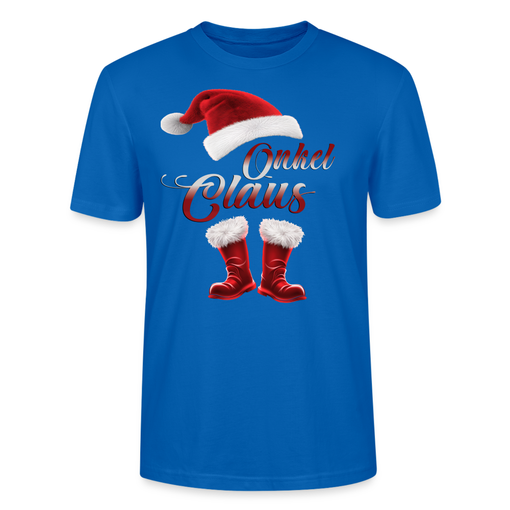 Onkel Claus T-Shirt - Pfauenblau