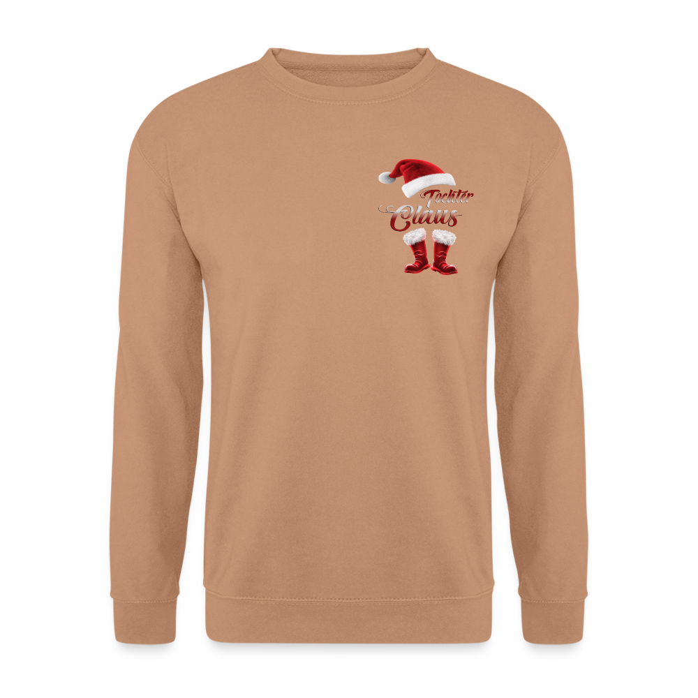 Ein Tochter Claus Pulli - Mocca