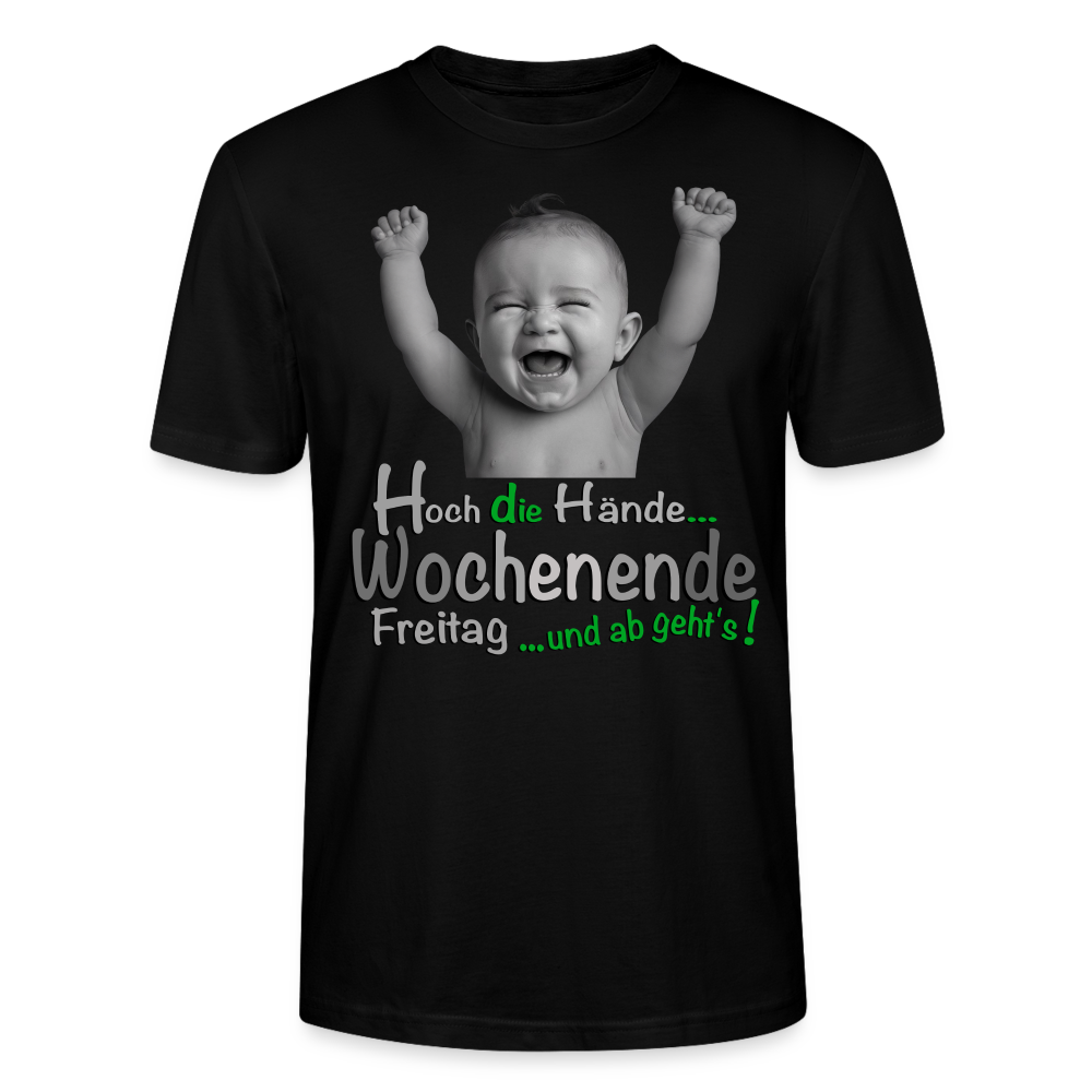 Cooles Hoch die Hände.... T-Shirt - Schwarz