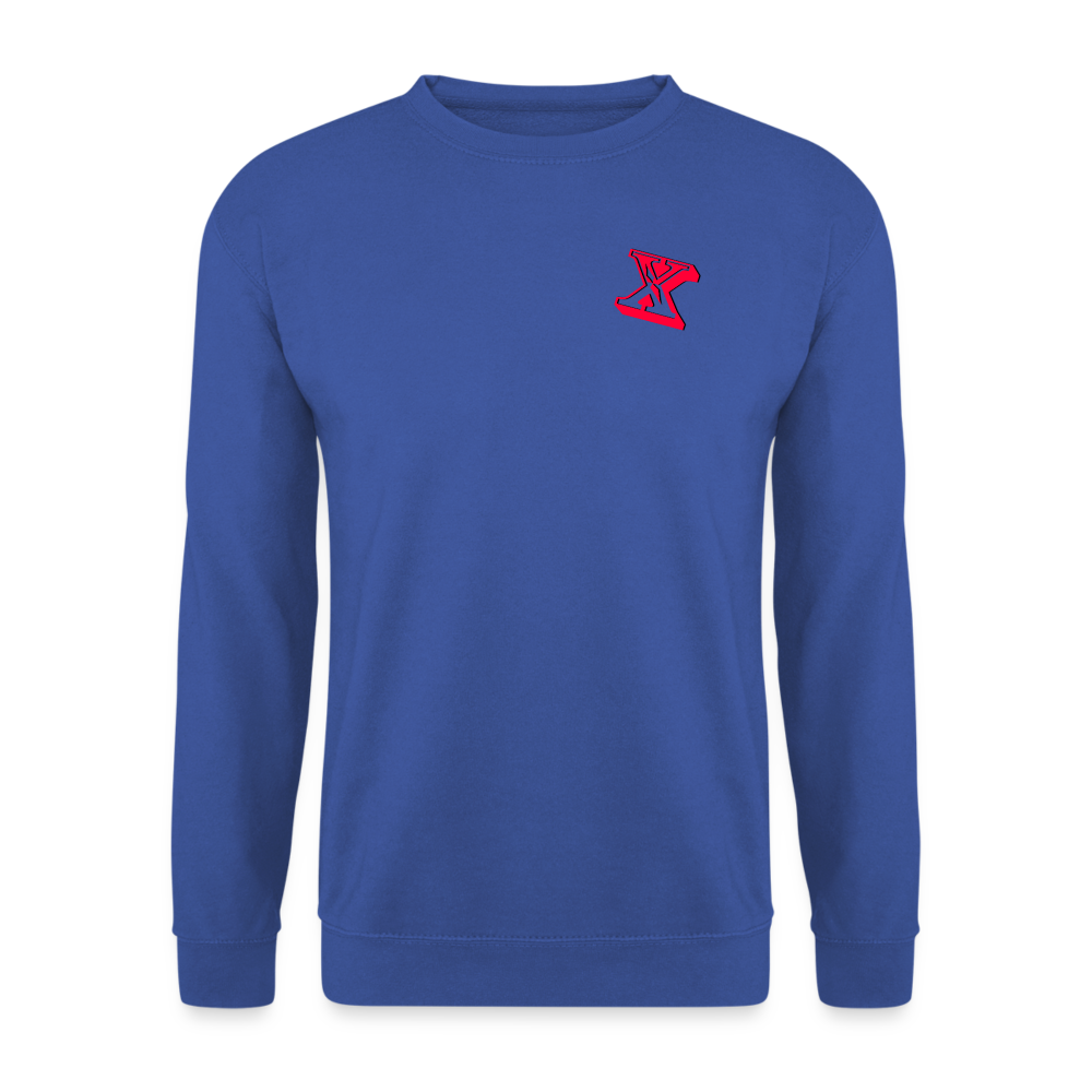 Cooler Freizeit Pullover - Royalblau