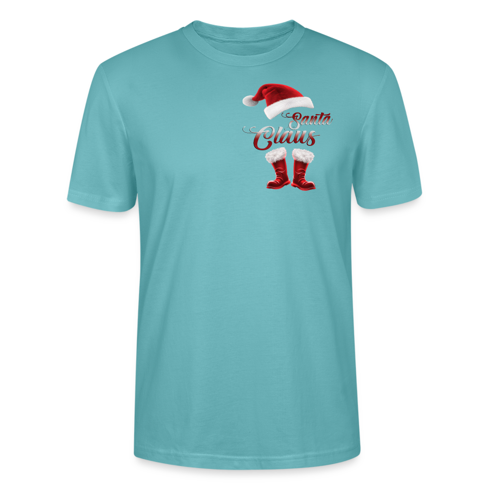 Santa Claus T-Shirt - Pastelltürkis