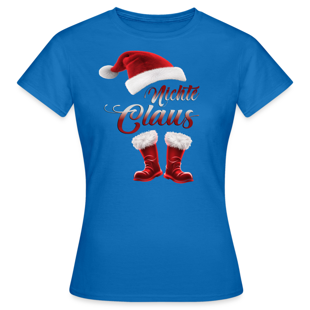 Nichte Claus T-Shirt - Royalblau