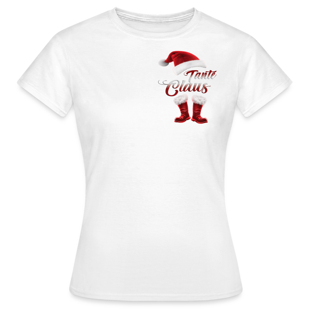 Tante Claus T-Shirt - Weiß