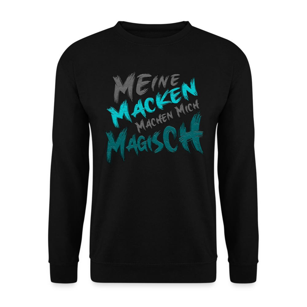 Magische Macken Pulli - Schwarz