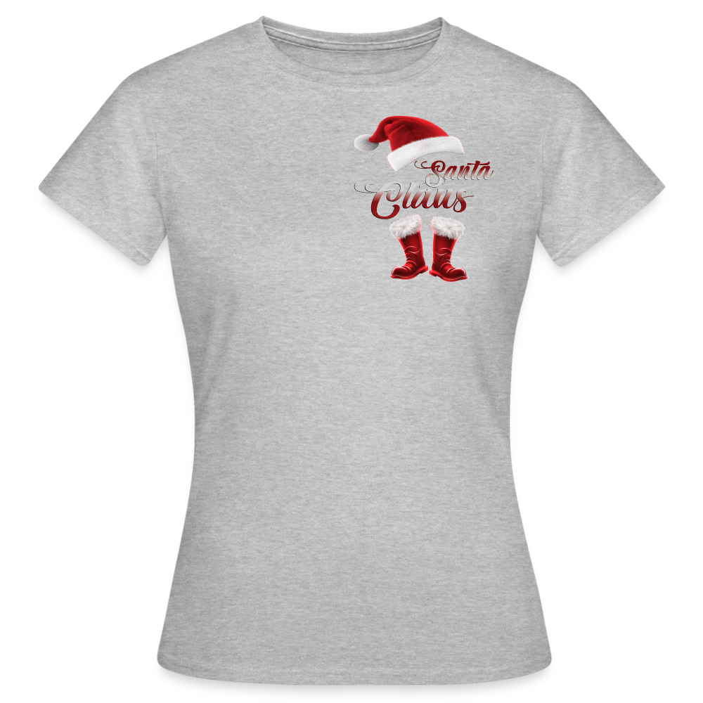 Santa Claus T-Shirt - Grau meliert