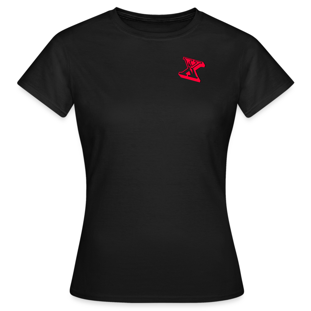 Frauen Freizeit T-Shirt - Schwarz