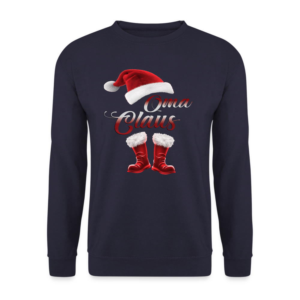 Oma Claus Pulli - Navy