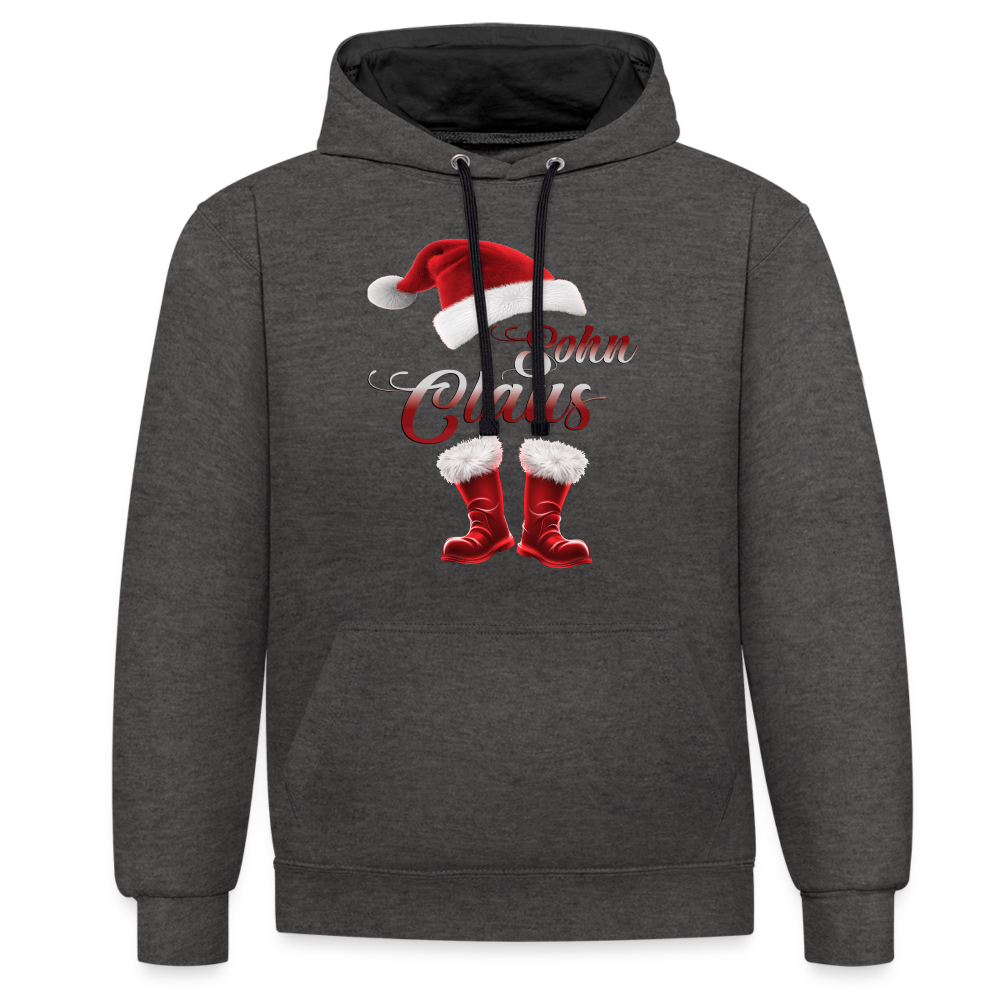 Sohn Claus Hoodie - Anthrazit/Schwarz