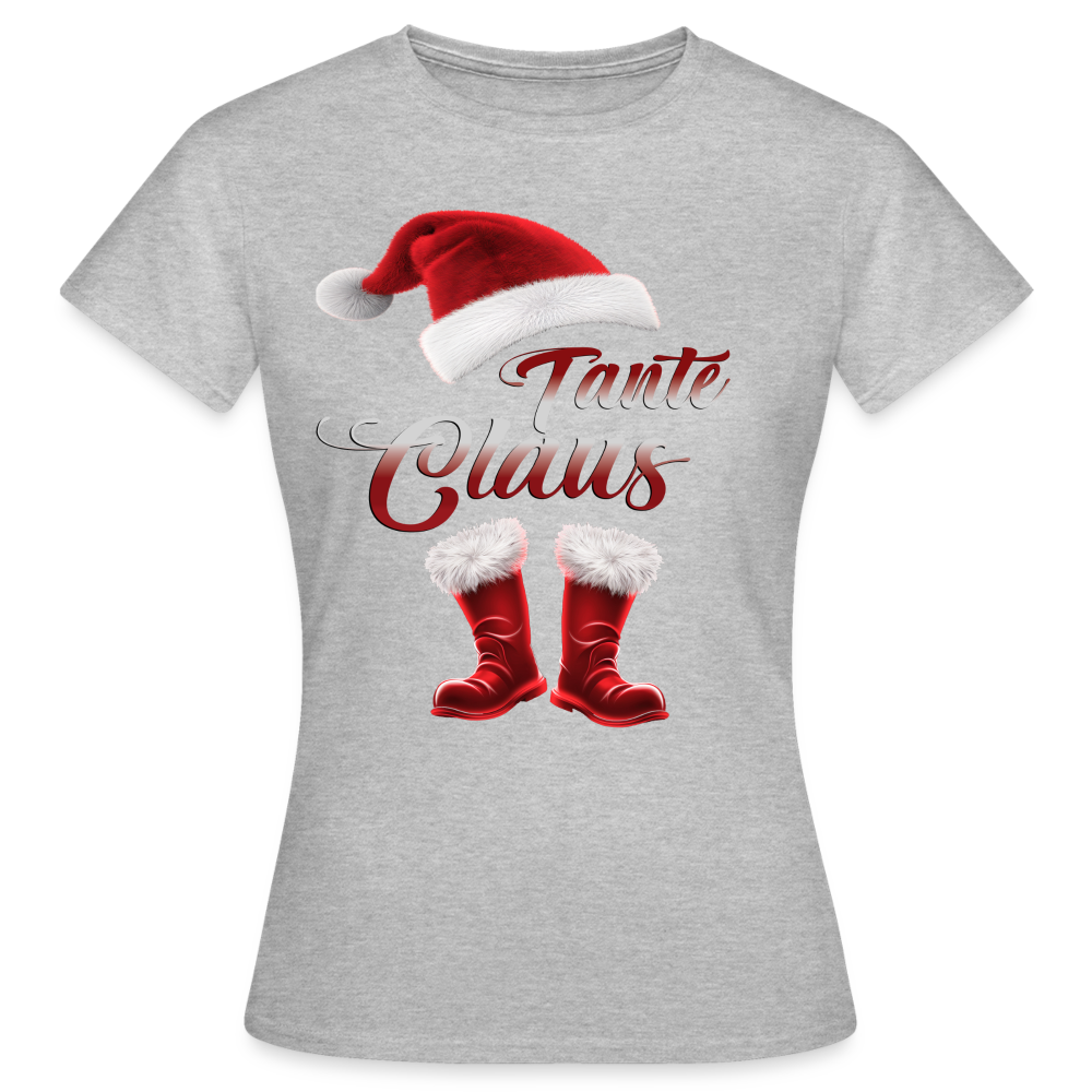 Santa Claus Shirt - Grau meliert