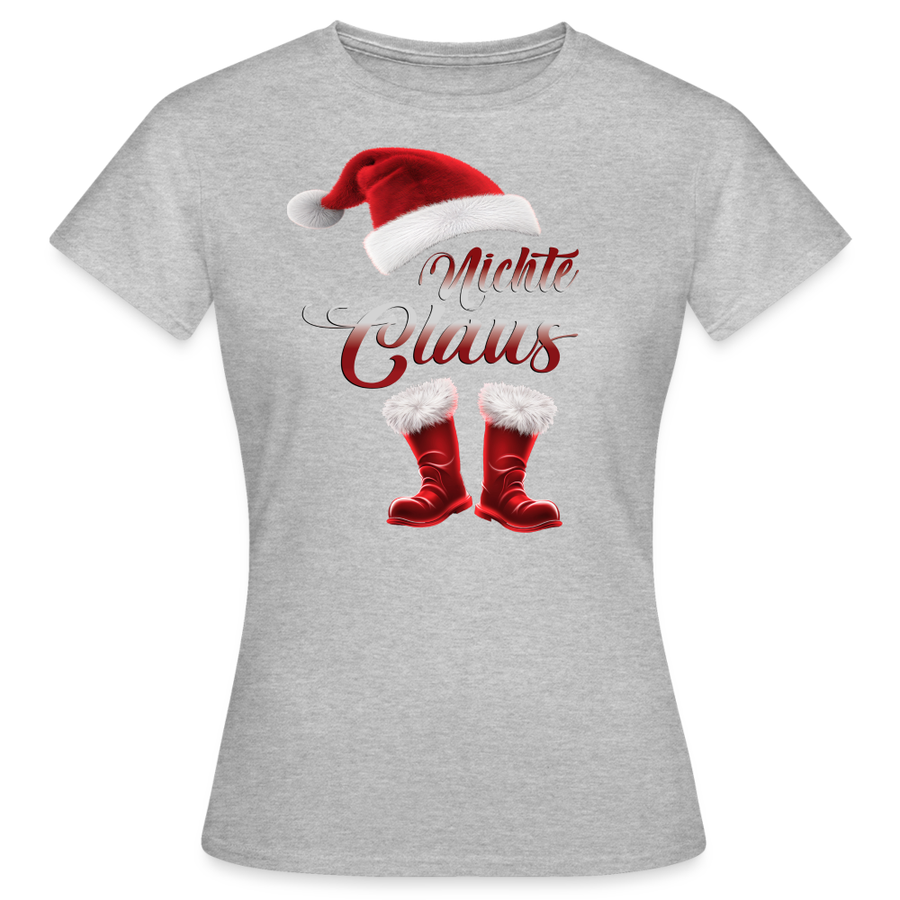 Nichte Claus T-Shirt - Grau meliert