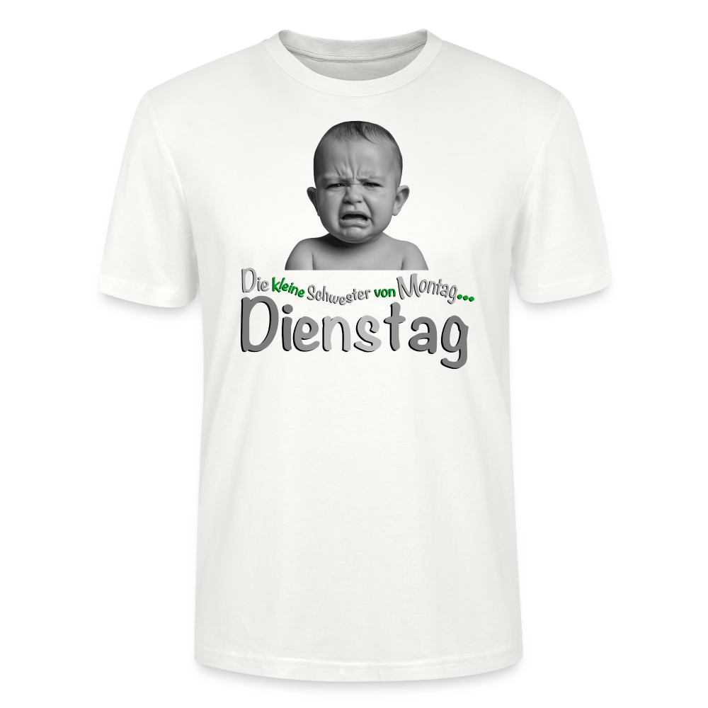 Das T-Shirt für Dienstags - Weiß