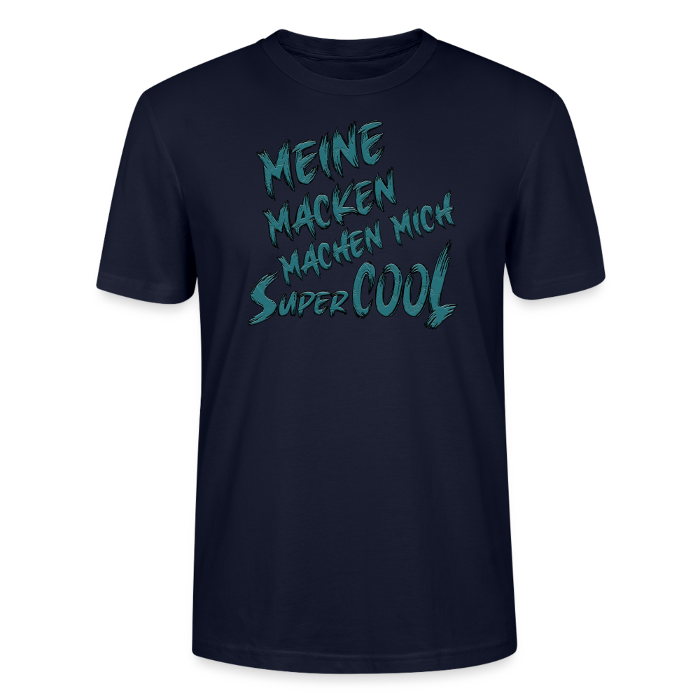 Super coole Macken T-Shirt - Navy