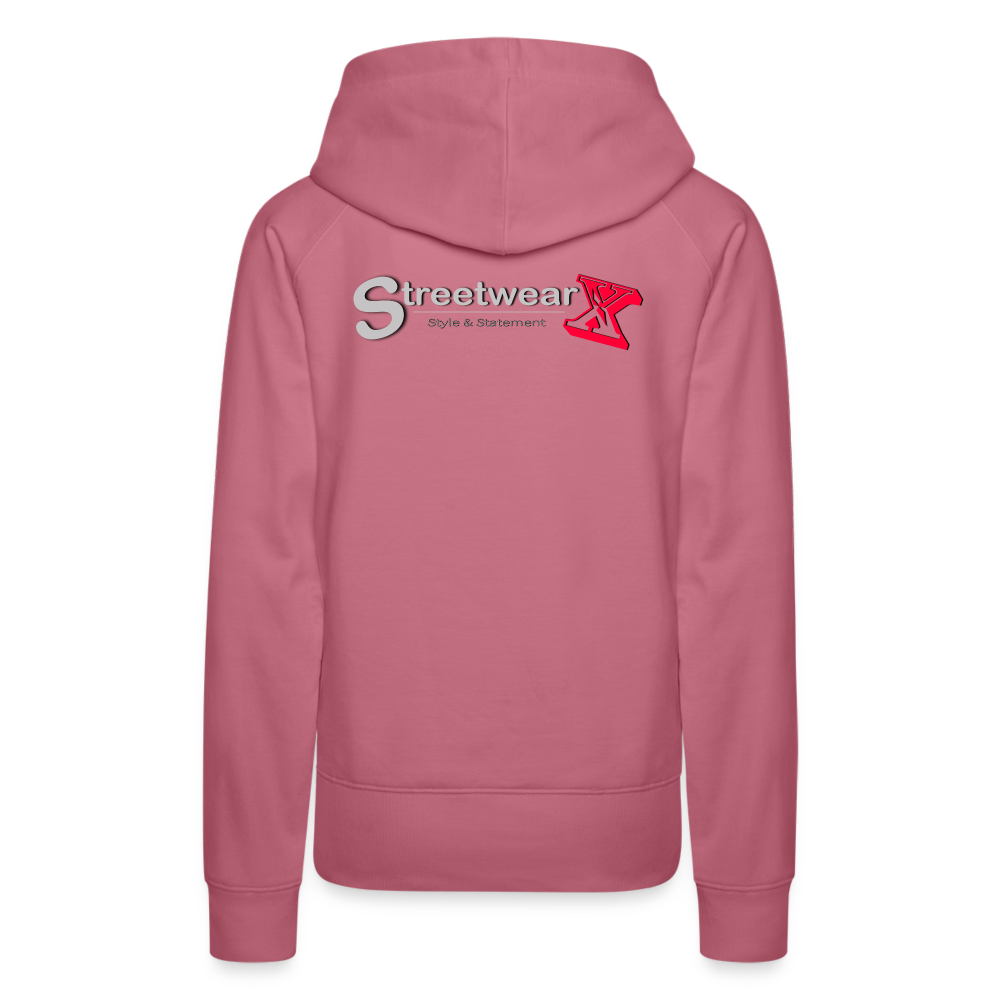 Frauen Freizeit Premium Hoodie - Malve