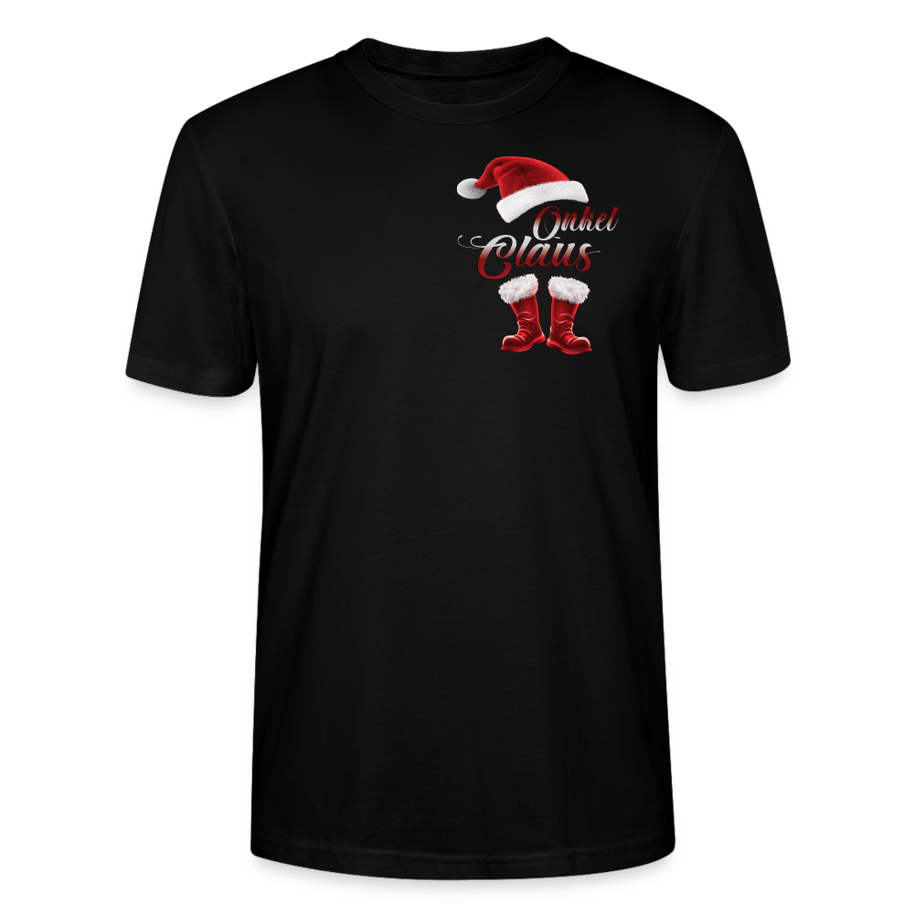 Onkel Claus T-Shirt - Schwarz