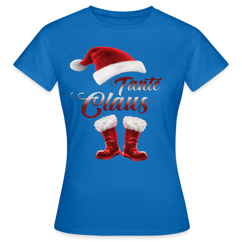 Santa Claus Shirt - Royalblau