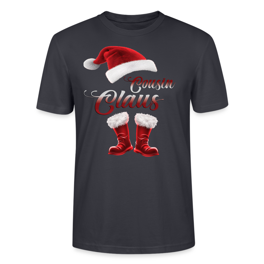 Cousin claus T-Shirt - Dunkles Graublau