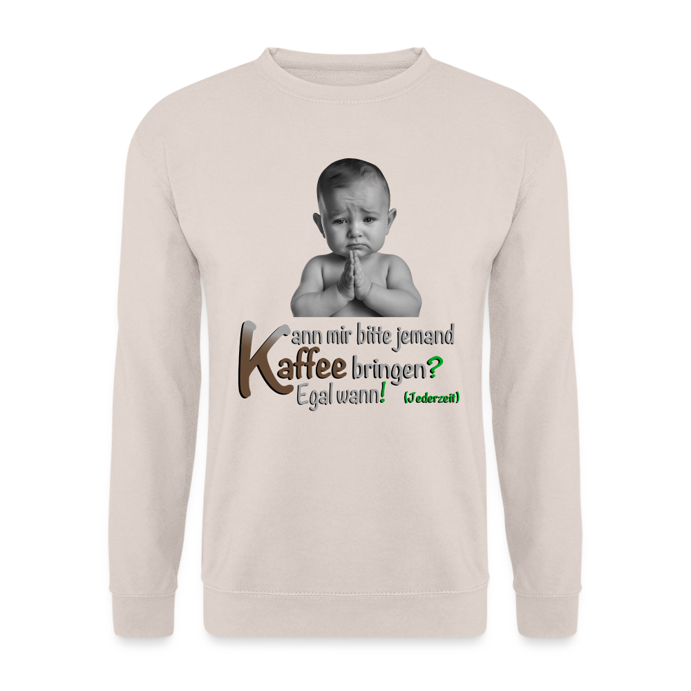 Der Pulli für kostenlosen Kaffee - Sand