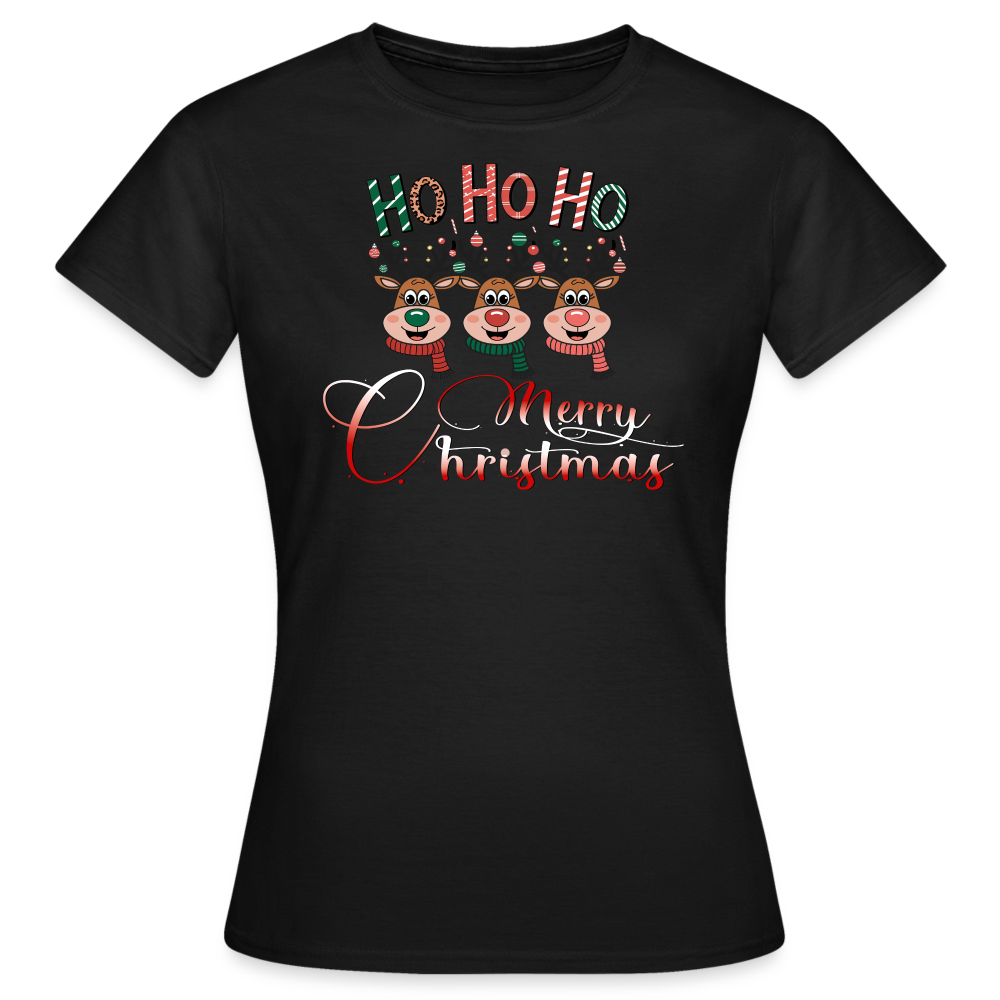 Merry Christmas T-Shirt - Schwarz