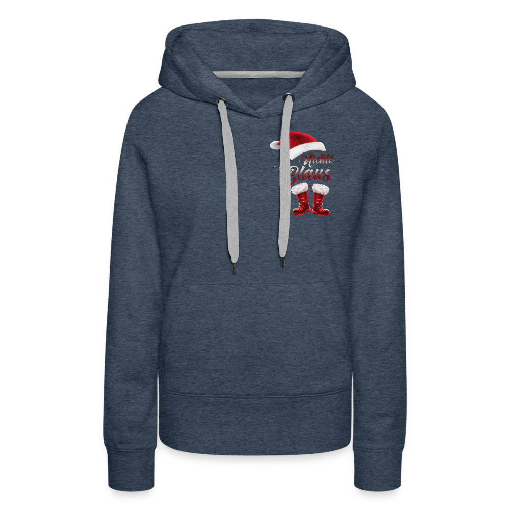 Nichte Claus Premium Hoodie - Jeansblau