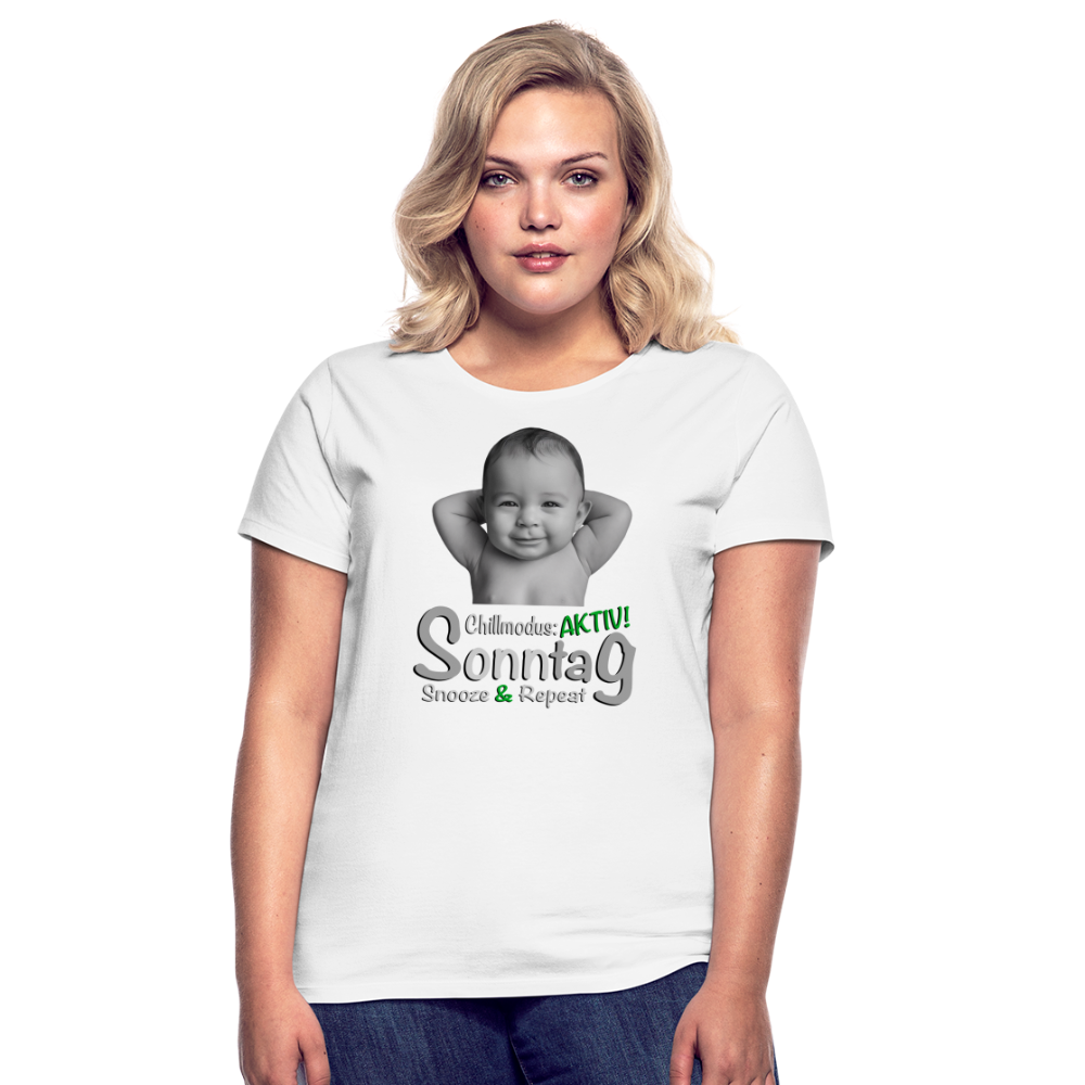 Chillivanillie Sonntags T-Shirt - Weiß