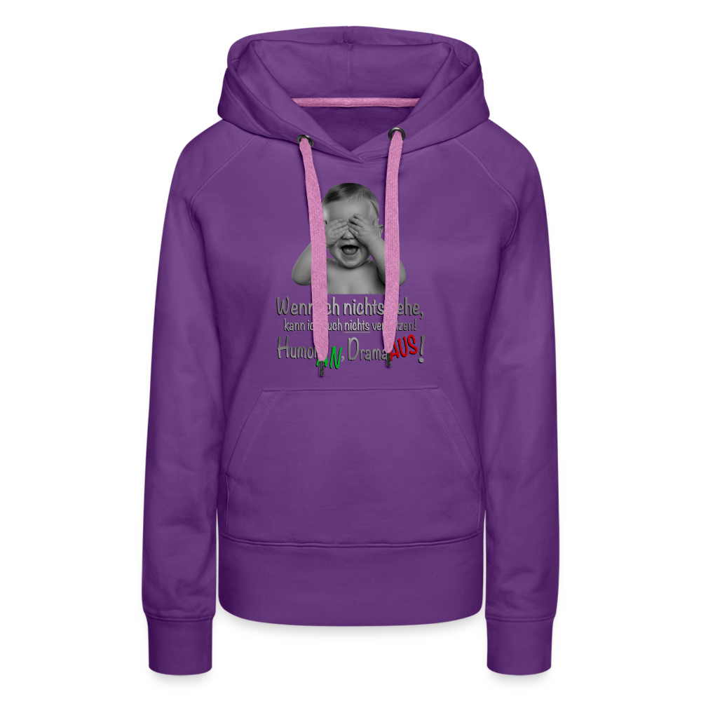 Humor AN, Drama AUS - Hoodie - Purple