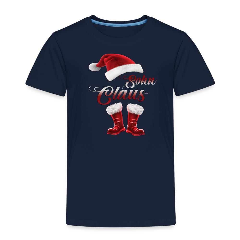 Sohn Claus Kinder T-Shirt - Navy