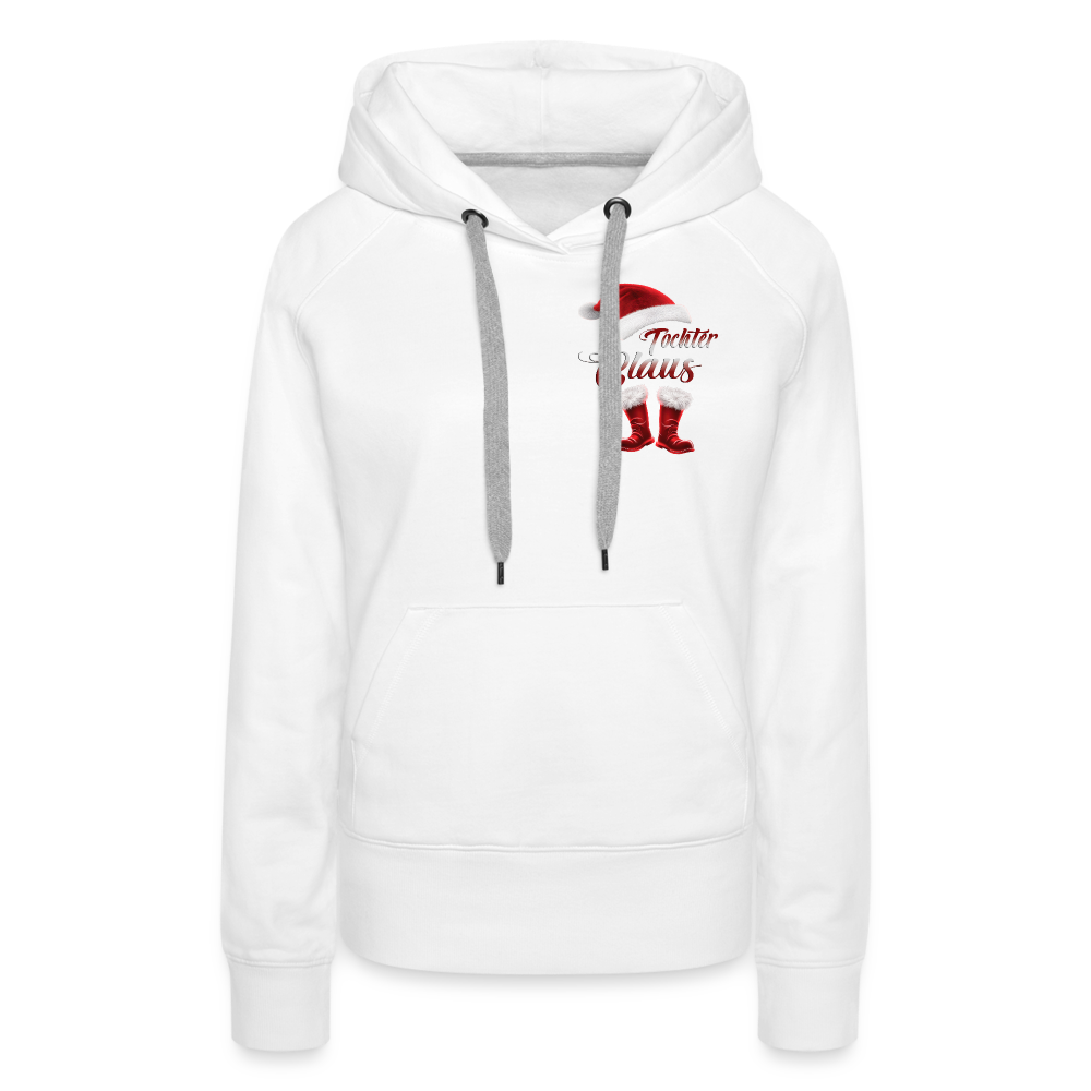 Tochter Claus Premium Hoodie - Weiß