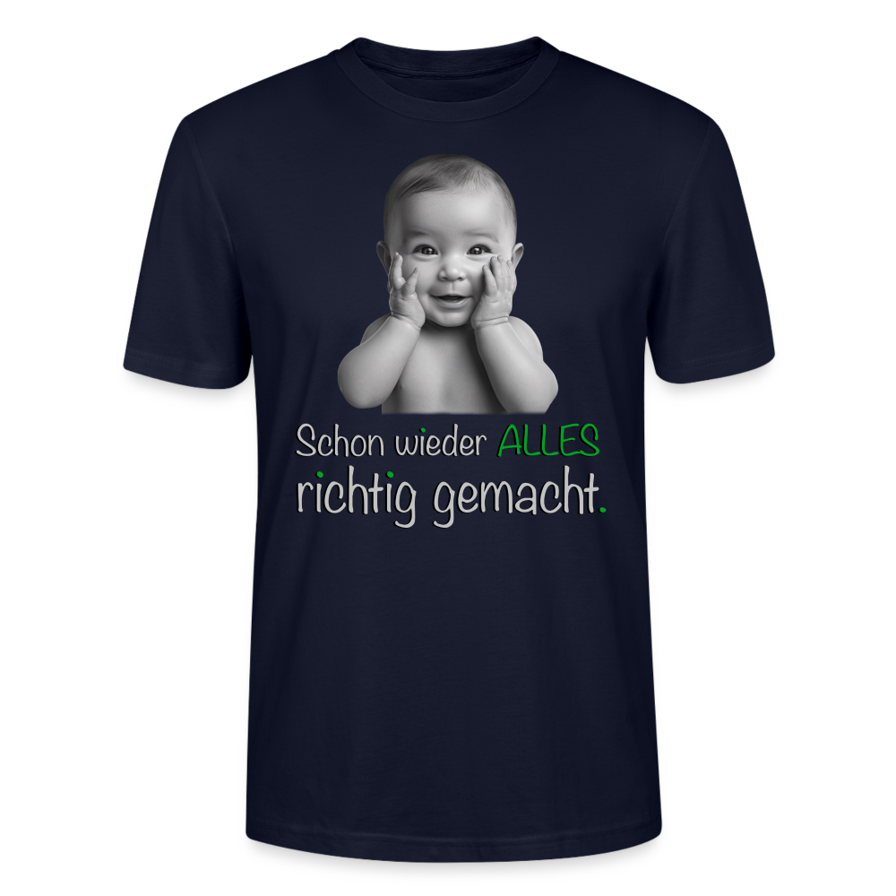 Das ,,Alles richtig gemacht'' Shirt - Navy