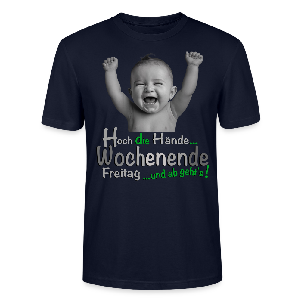 Cooles Hoch die Hände.... T-Shirt - Navy