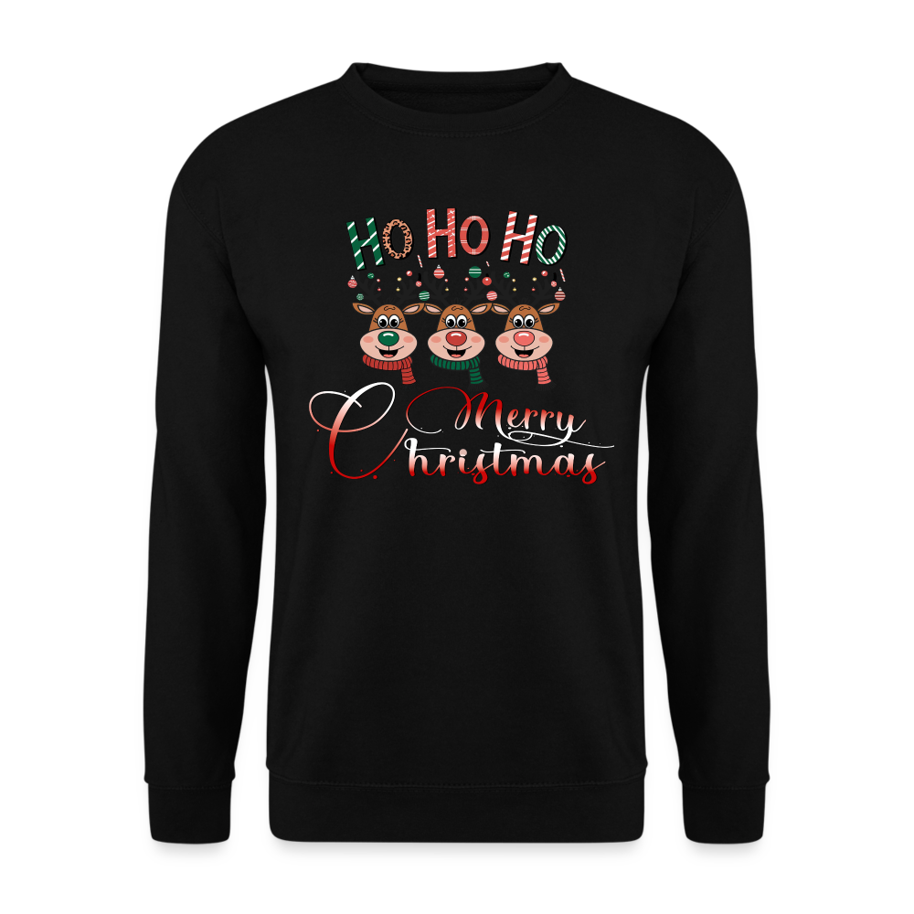 Merry Christmas Pullover - Schwarz