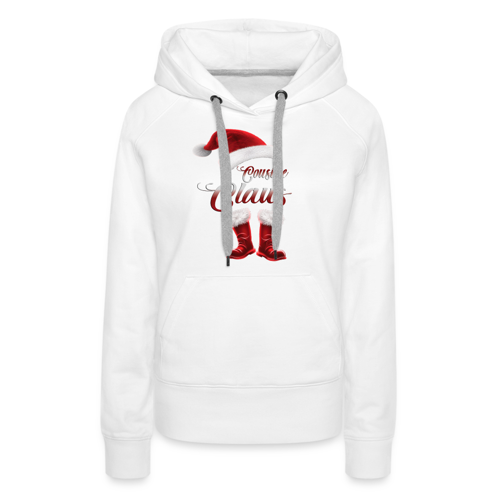 Cousine Claus Premium Hoodie - Weiß