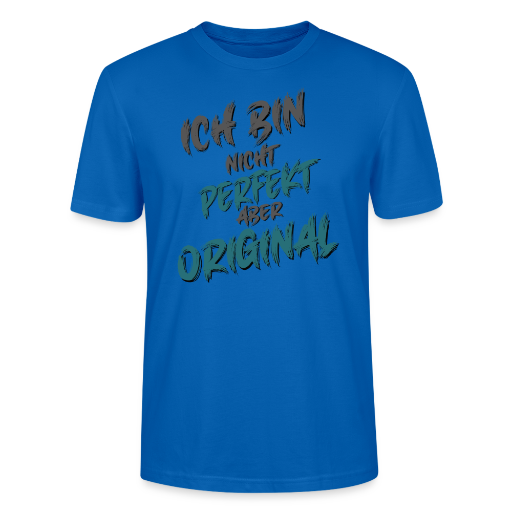 Nicht perfekt, aber Original Shirt - Pfauenblau