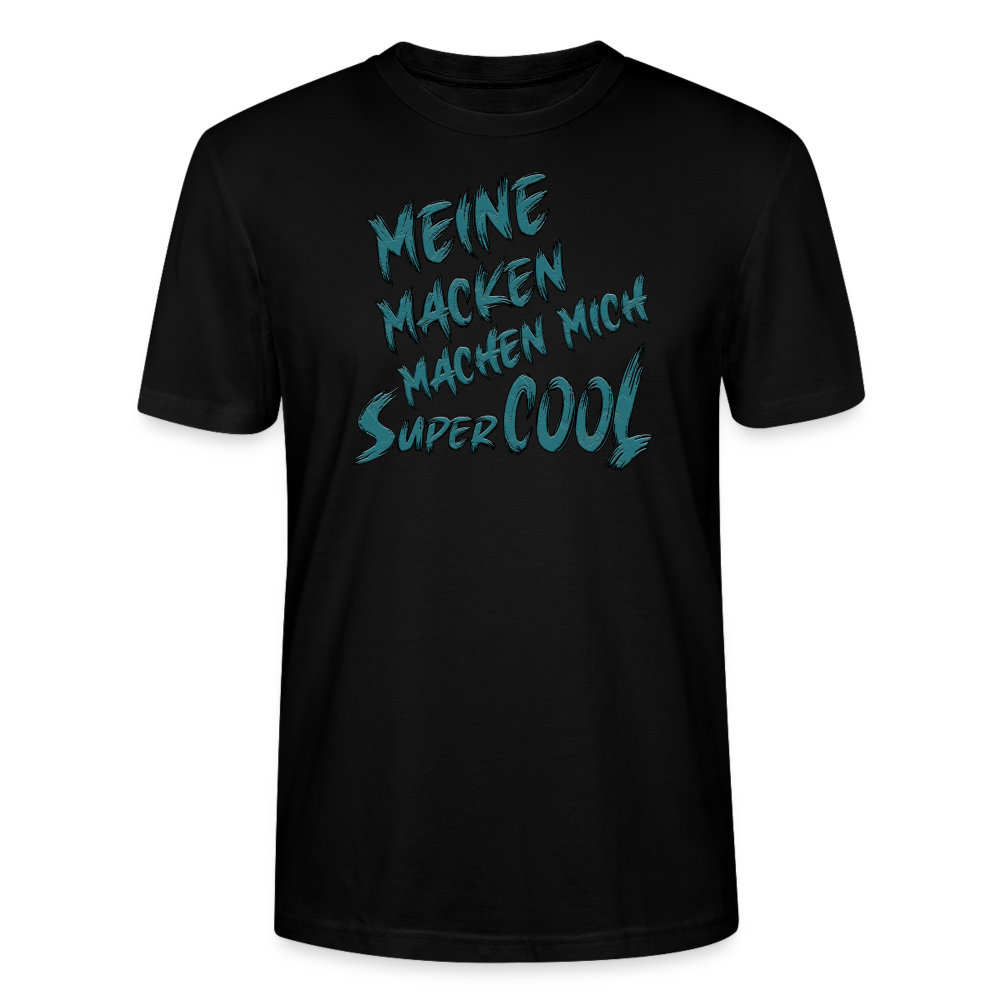 Super coole Macken T-Shirt - Schwarz