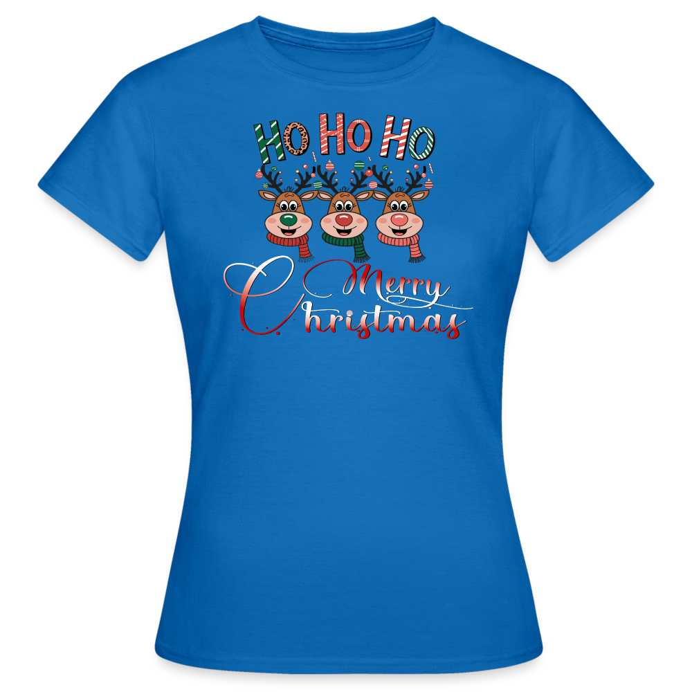 Merry Christmas T-Shirt - Royalblau