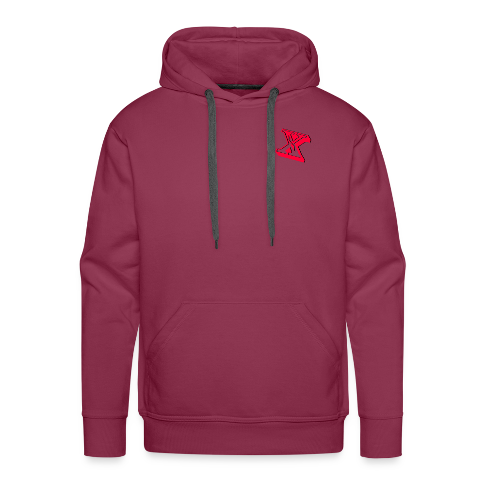 Maenner Hoodie Premium - Bordeaux