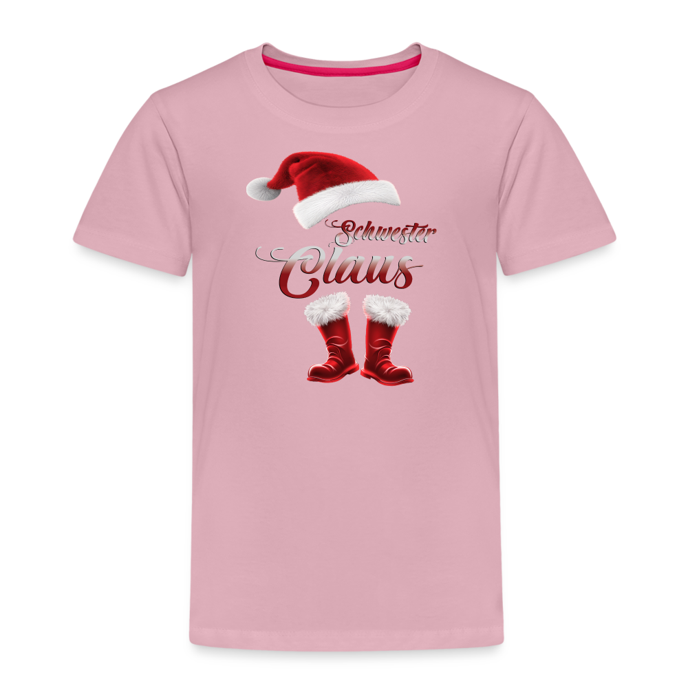 Schwester Claus Kinder T-Shirt - Hellrosa