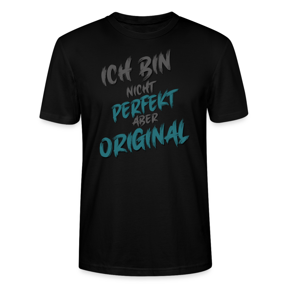 Nicht perfekt, aber Original Shirt - Schwarz