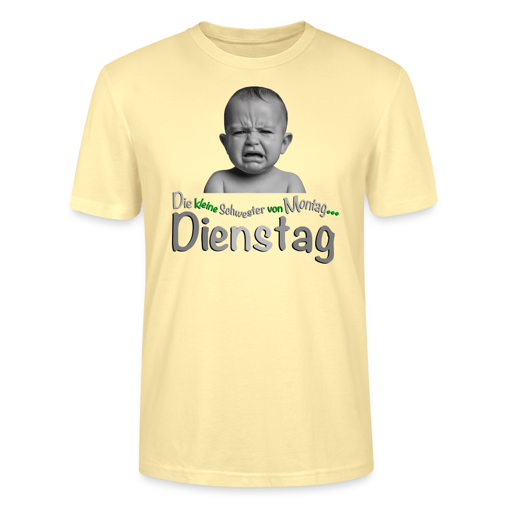 Das T-Shirt für Dienstags - Creme