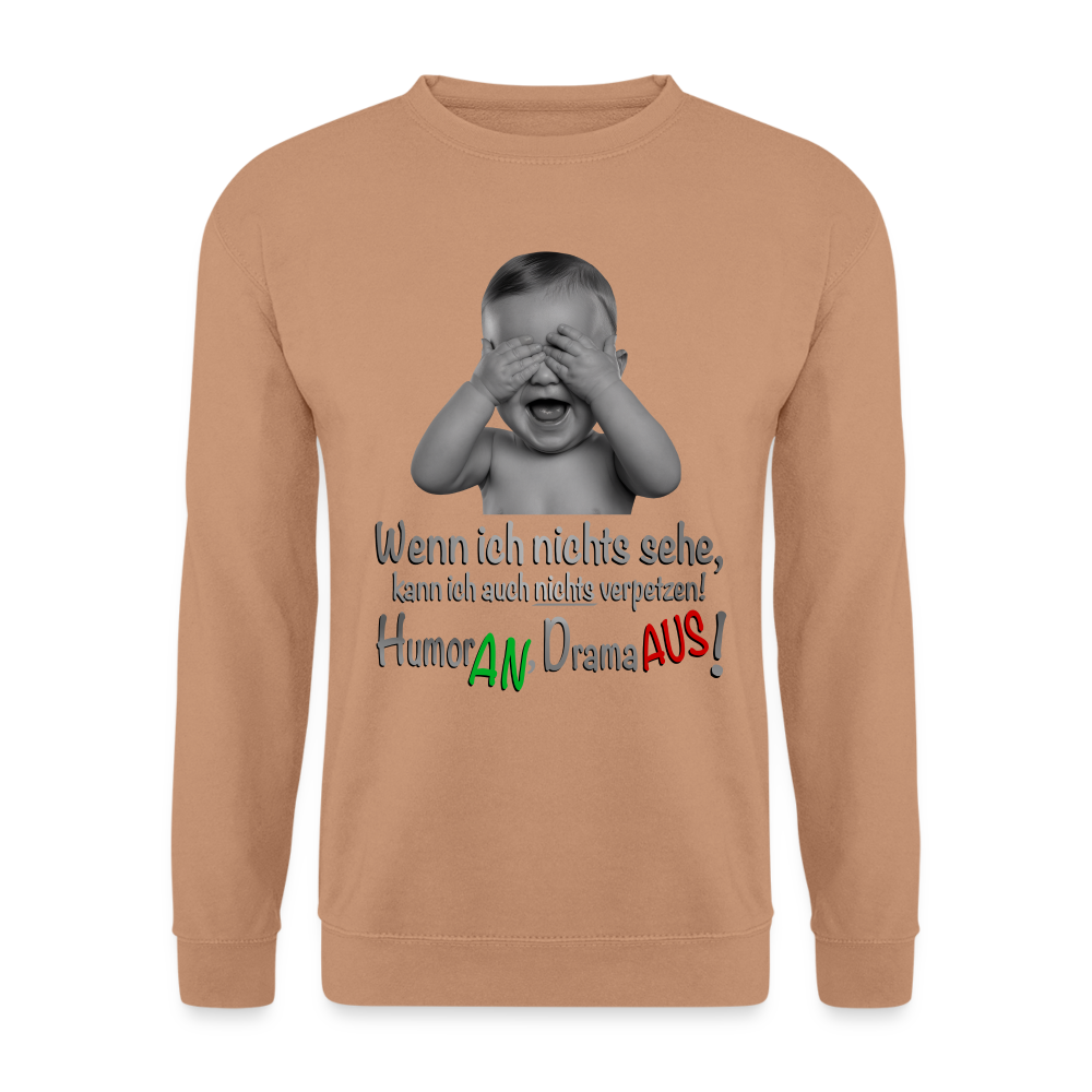 Humor AN, Drama AUS - Sweater - Mocca