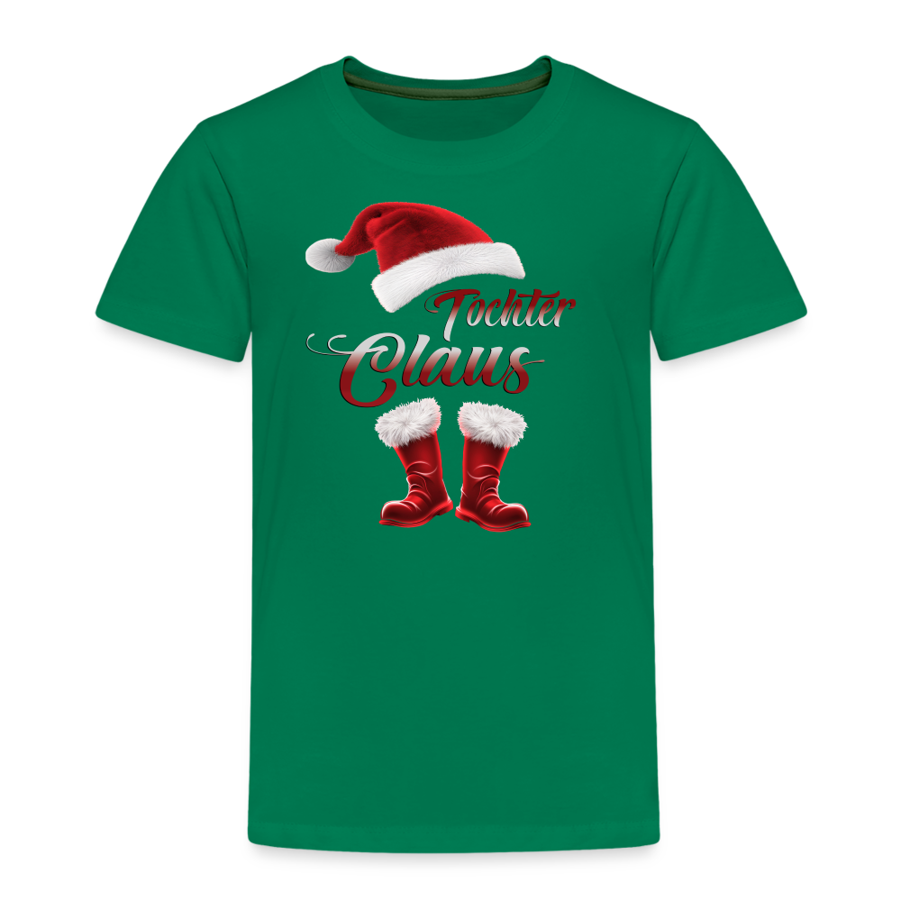 Tochter Klaus Kinder T-Shirt - Kelly Green