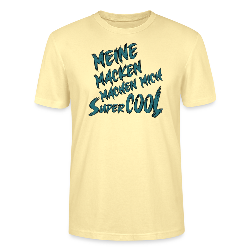 Super coole Macken T-Shirt - Creme