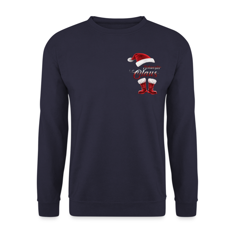 Schöner Schwester Claus Pulli - Navy